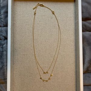 Stella & Dot delicate petal necklace